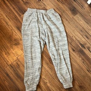 PINK gray sweatpants
